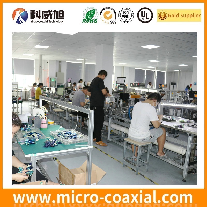 how to Custom micro coaxial cable in Micro Coaxial Cable assembly workshop