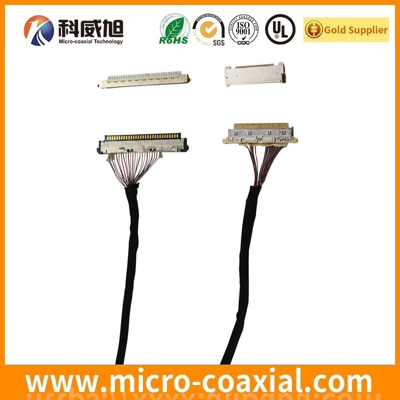 Built 2023344-2 ultra fine LVDS cable I-PEX 20682-020E-02 LVDS eDP cable Manufacturing plant