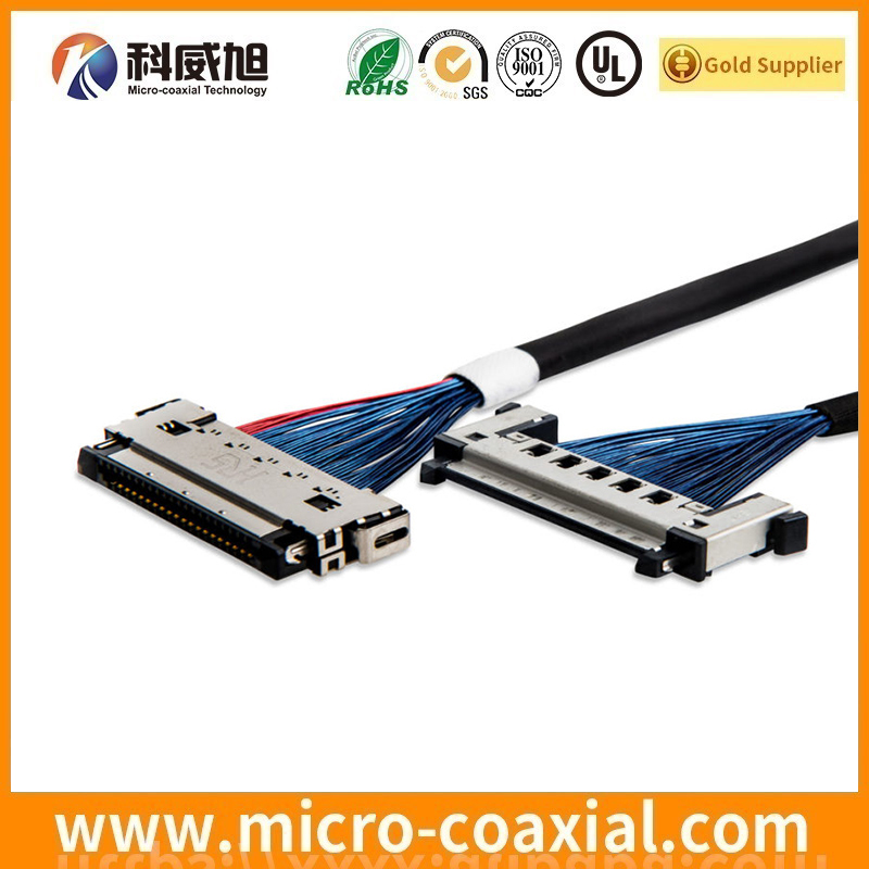 Built DF36A-40P-SHL(52) fine micro coaxial LVDS cable I-PEX 20788 LVDS eDP cable factory