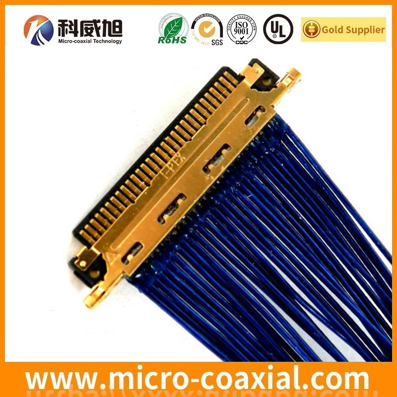 Built DF81-30S-0.4H(52) micro flex coaxial LVDS cable I-PEX 20329-044T-01F LVDS eDP cable Manufacturer
