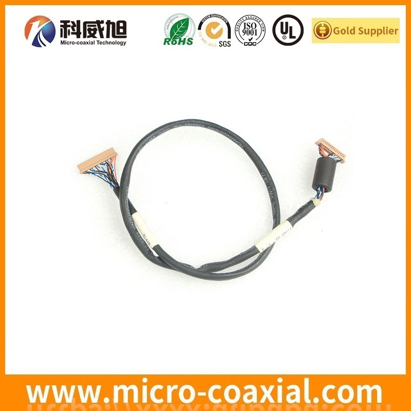 Built FI-RE51S-HF-CM-R1500 thin coaxial LVDS cable I-PEX 20380-R32T-06 LVDS eDP cable manufacturing plant