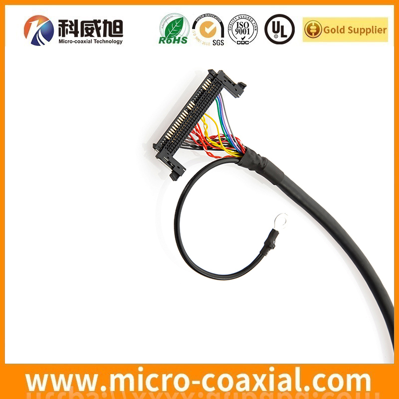 Built FI-WE41P-HFE fine micro coax LVDS cable I-PEX 20849-030E-01 LVDS eDP cable manufactory