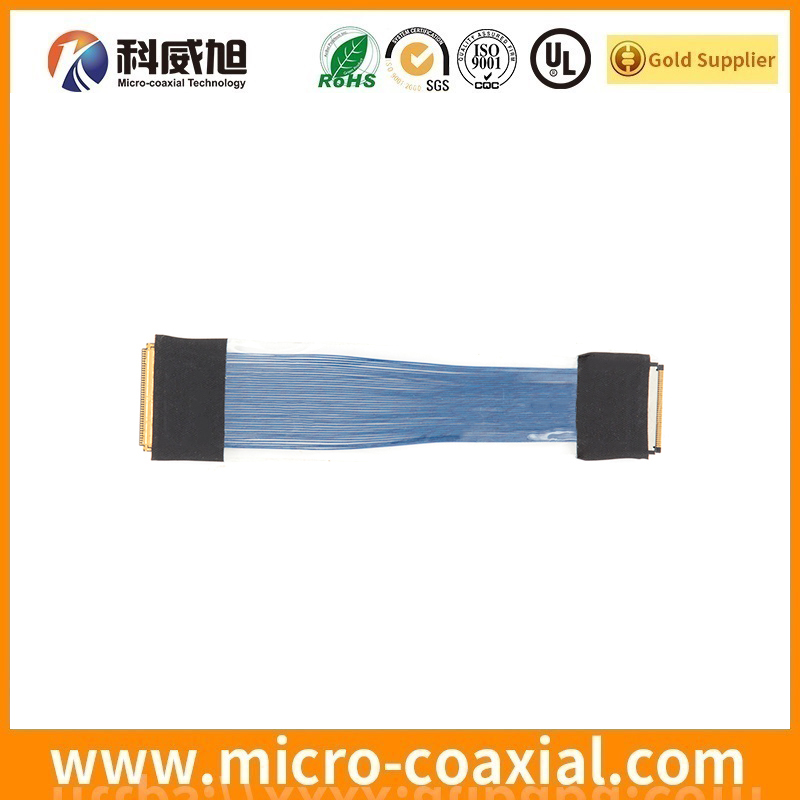 Built FI-XB30SSRLA-HF16-R3500 micro-coxial LVDS cable I-PEX 20496-050-40 LVDS eDP cable Vendor