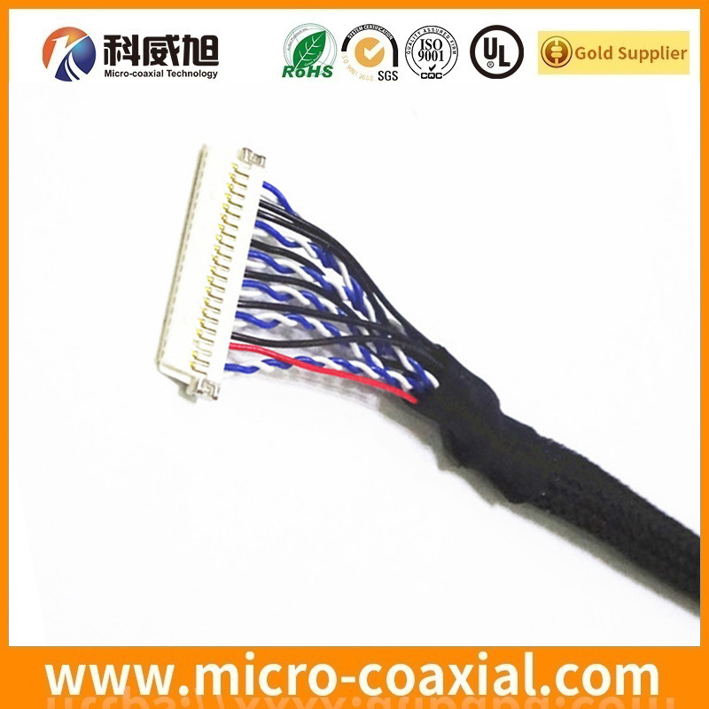 Built FX15S-31S-0.5SH(30) Micro Coax LVDS cable I-PEX 20347-325E-12R LVDS eDP cable Manufacturer