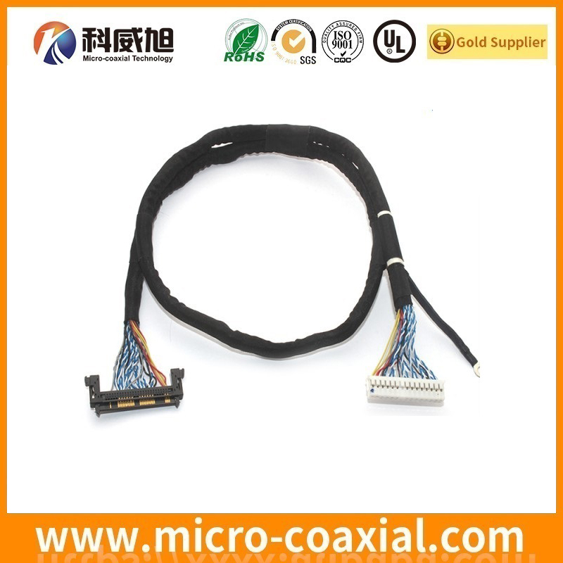 Built FX16-21S-0.5SV Micro Coax LVDS cable I-PEX 20347-310E-12R LVDS eDP cable Vendor