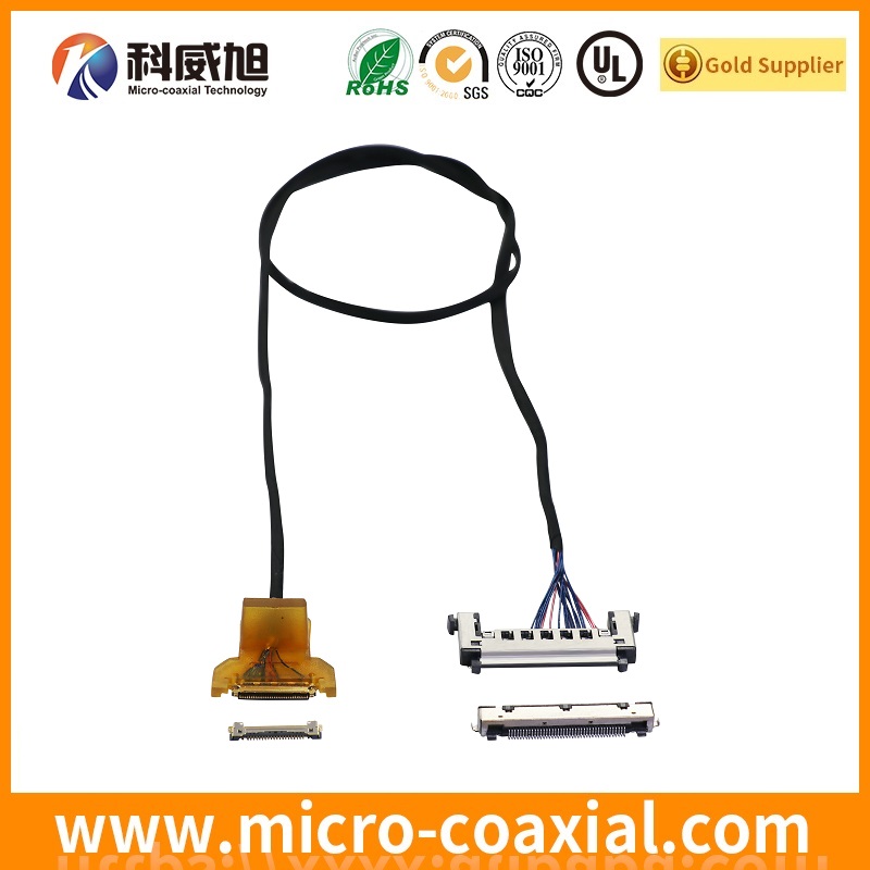 Built I-PEX 20142-050U-20F fine micro coax LVDS cable I-PEX 20634-212T-02 LVDS eDP cable Manufacturing plant