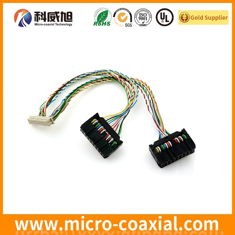 Built I-PEX 20330-Y44E-212G micro coaxial connector LVDS cable I-PEX 2030 LVDS eDP cable Manufactory