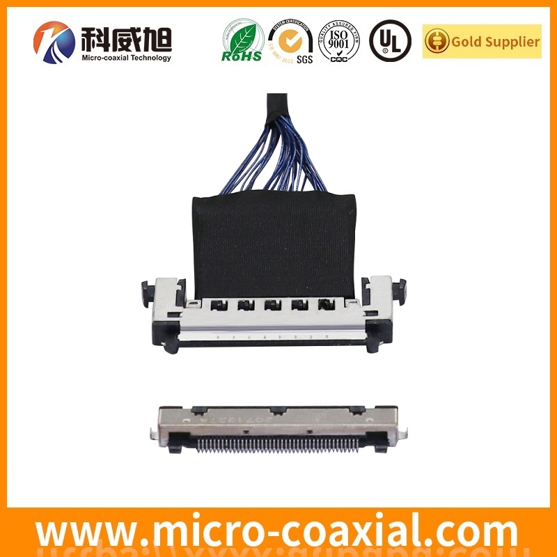 Built I-PEX 20346-035T-02 micro coax LVDS cable I-PEX 20230 LVDS eDP cable manufacturer