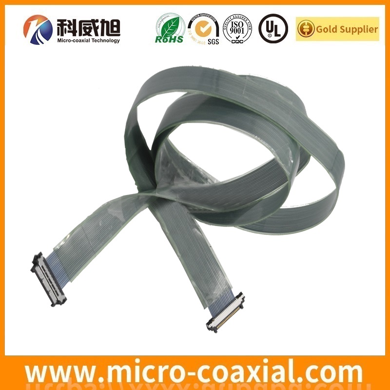 Built I-PEX 20373-R10T-06 micro coax LVDS cable I-PEX 20454 LVDS eDP cable manufactory