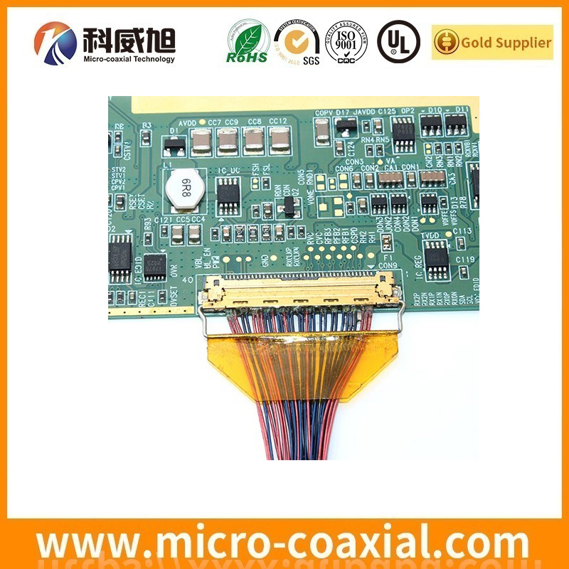 Built I-PEX 20373-R32T-06 micro coaxial LVDS cable I-PEX 20680-050T-02 LVDS eDP cable Vendor