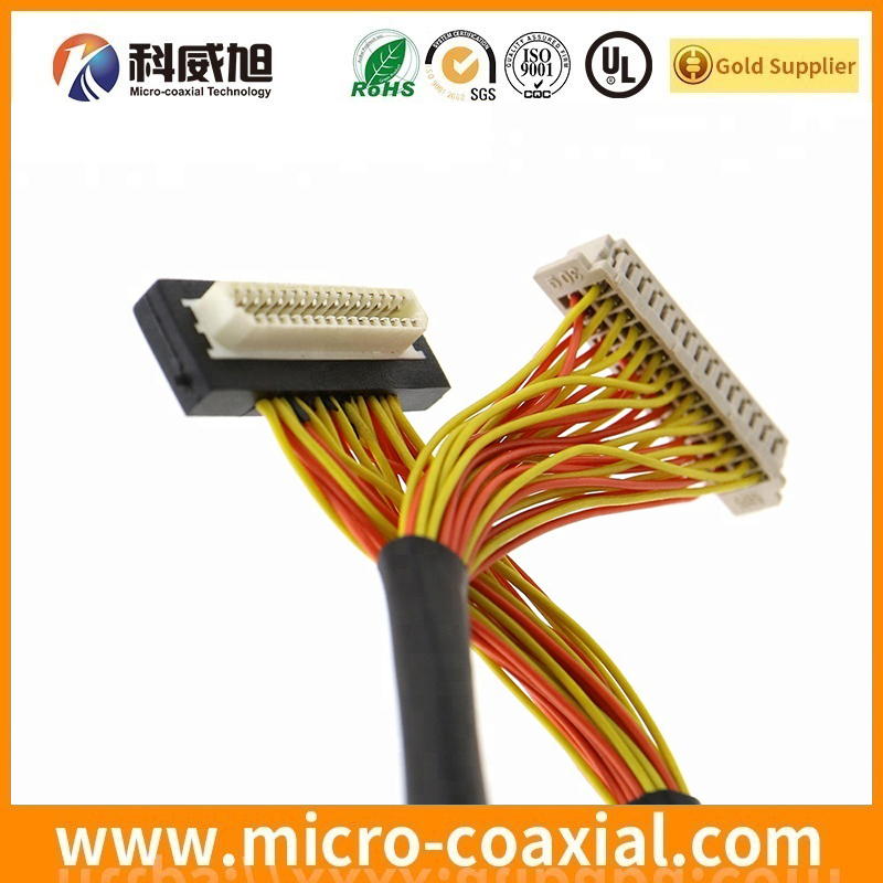 Built I-PEX 20380-R50T-16 micro coax LVDS cable I-PEX 20336-Y44T-01F LVDS eDP cable Factory