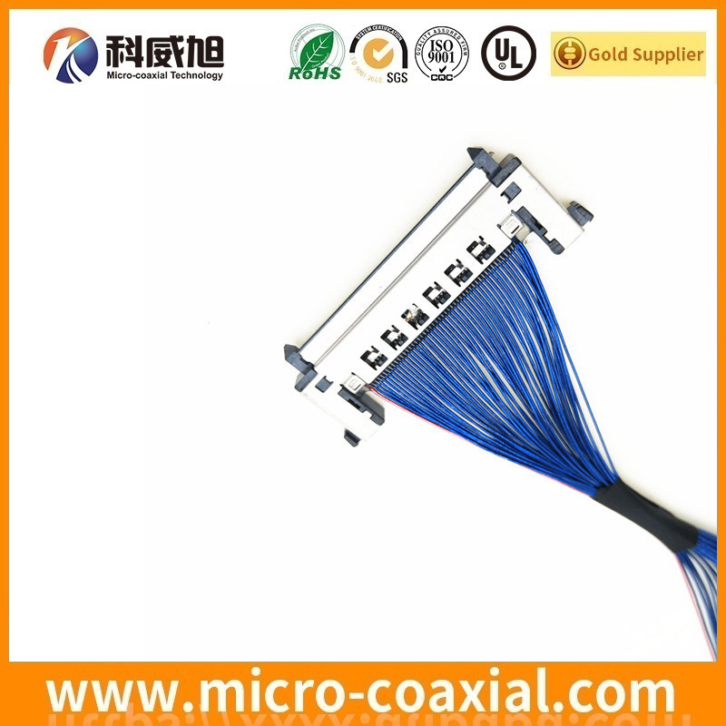 Built I-PEX 20454-030T thin coaxial LVDS cable I-PEX 20346-030T-02 LVDS eDP cable manufactory