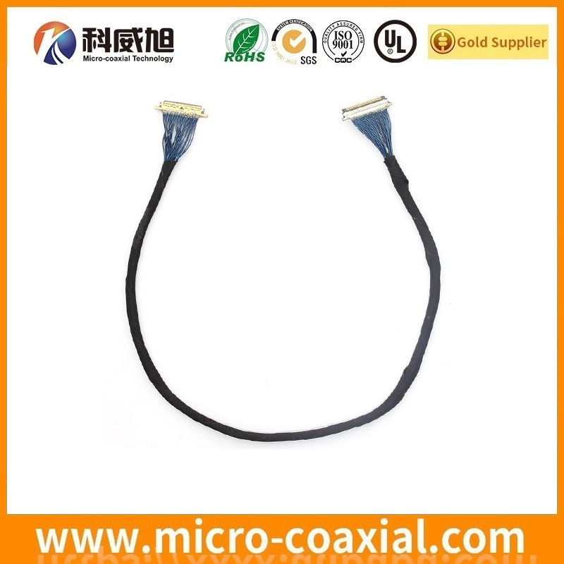 Built I-PEX 20877 MCX LVDS cable I-PEX 20437 LVDS eDP cable Supplier