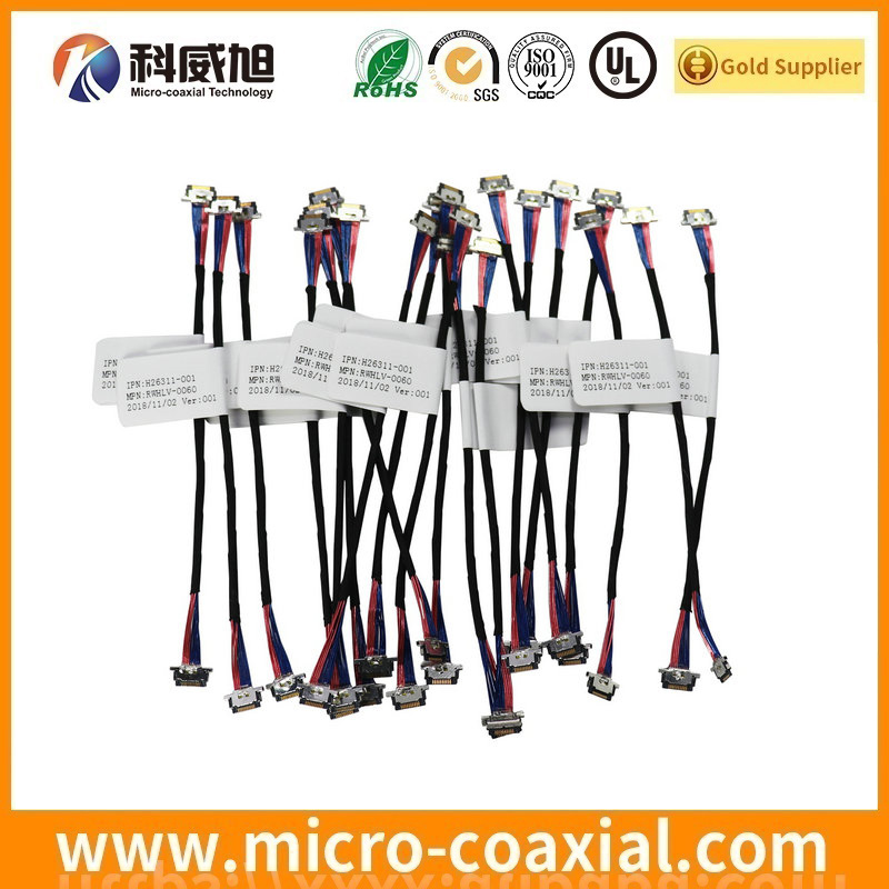 Built I-PEX 2619-0400 fine-wire coaxial LVDS cable I-PEX 20380-R50T-16 LVDS eDP cable Manufactory