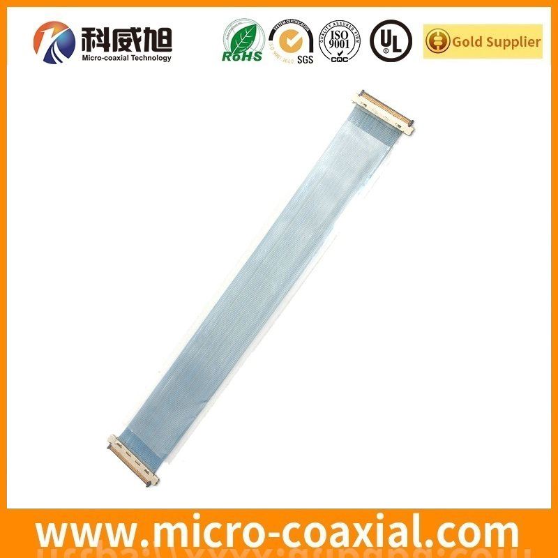 Built I-PEX 3427-0401 micro-coxial LVDS cable I-PEX 20437-050T-01 LVDS eDP cable manufactory