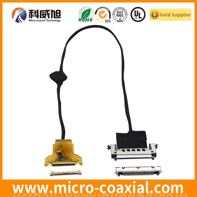 Built JF08R021-SH1 micro coaxial connector LVDS cable I-PEX 20142-020U-20F LVDS eDP cable Vendor