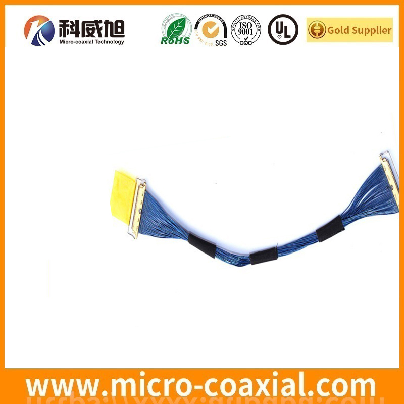 Built JF08R0R041010UA micro-coxial LVDS cable I-PEX 20473-030T-10 LVDS eDP cable manufacturing plant