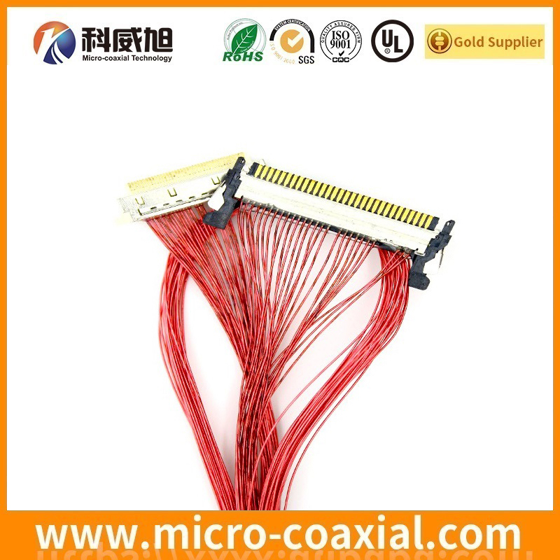 Built SSL00-20L3-1000 micro flex coaxial LVDS cable I-PEX 20345-040T-32R LVDS eDP cable manufacturer