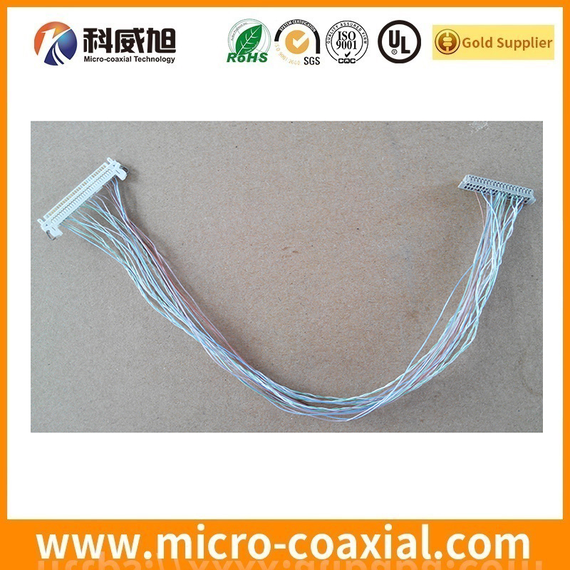 Built USLS20-30 micro-coxial LVDS cable I-PEX 20380-R50T-16 LVDS eDP cable Manufacturing plant