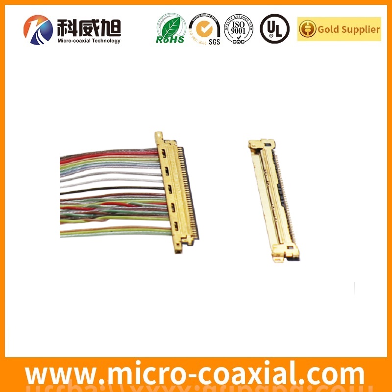 Built XSLS00-40-B micro-miniature coaxial LVDS cable I-PEX 20143-040E-20F LVDS eDP cable provider