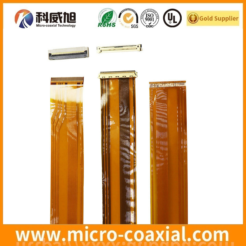 Custom DF38B-30P-0.3SD(51) micro wire LVDS cable I-PEX 20319-040T-11 LVDS eDP cable factory