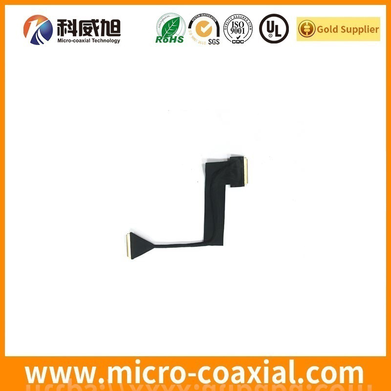 Custom DF49-40S-0.4H(51) Micro Coaxial LVDS cable I-PEX 20455-030E-99 LVDS eDP cable provider