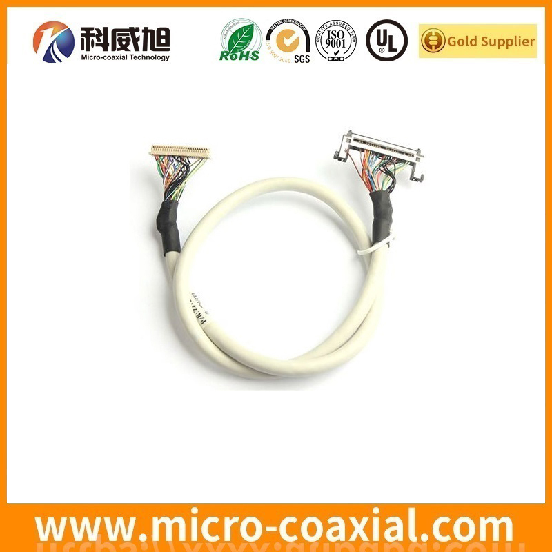 Custom DF80-50P-SHL Micro Coaxial LVDS cable I-PEX 20380-R40T-16 LVDS eDP cable factory