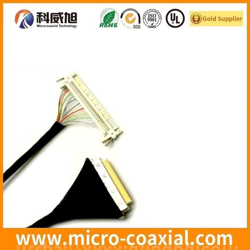 Custom DF81-30P-SHL(52) board-to-fine coaxial LVDS cable I-PEX 20849 LVDS eDP cable Factory