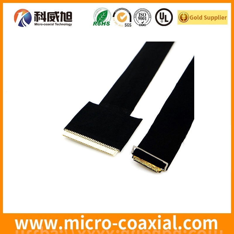 Custom DF81-40P-0.4SD(51) micro coaxial LVDS cable I-PEX 20455-040E-99 LVDS eDP cable Supplier