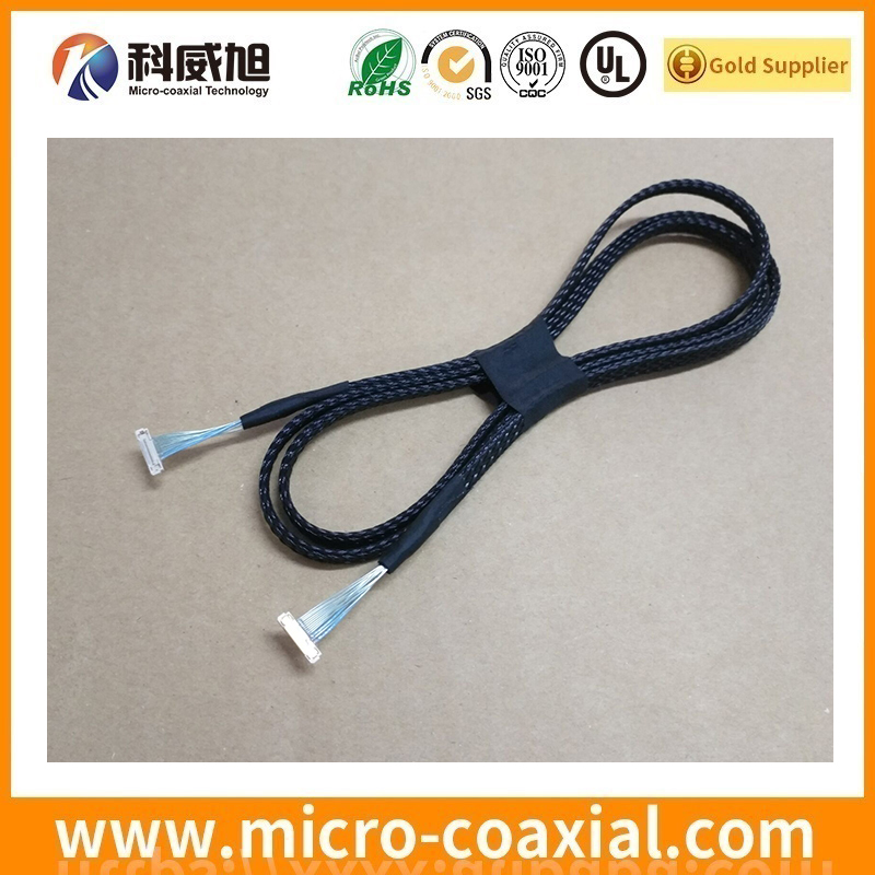 Custom DF81-50P-LCH micro-miniature coaxial LVDS cable I-PEX 20682-030E-02 LVDS eDP cable supplier