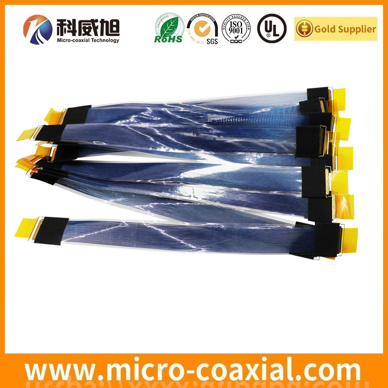 Custom FI-SE20MRE fine pitch connector LVDS cable I-PEX 20346-025T-02 LVDS eDP cable provider