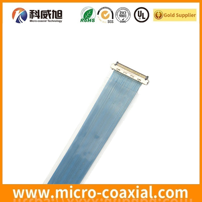 Custom FI-W21S Micro-Coax LVDS cable I-PEX 20454-340T LVDS eDP cable manufacturer