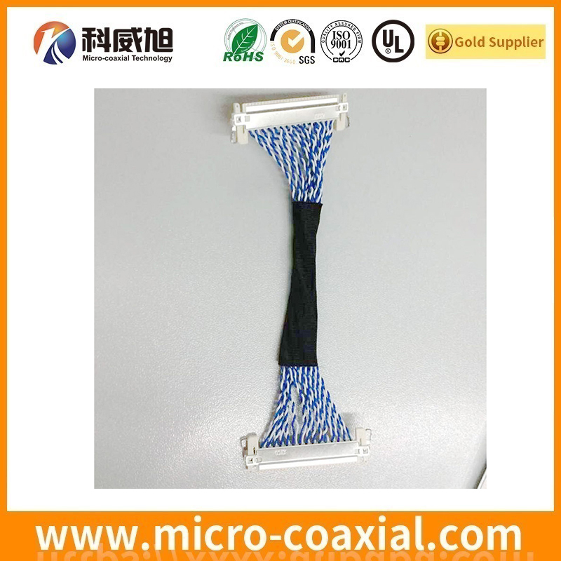 Custom FI-W41S thin coaxial LVDS cable I-PEX 3400 LVDS eDP cable Manufacturer