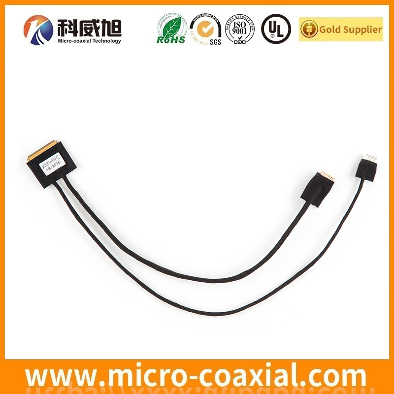 Custom FI-WE21PA1-HFE-E1500 micro coaxial LVDS cable I-PEX 2764-0201-003 LVDS eDP cable Manufactory
