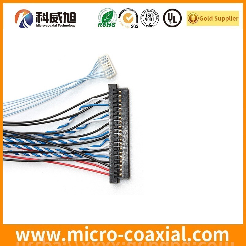 Custom FI-X30HJ-B SGC LVDS cable I-PEX CABLINE-FX II & III LVDS eDP cable Vendor