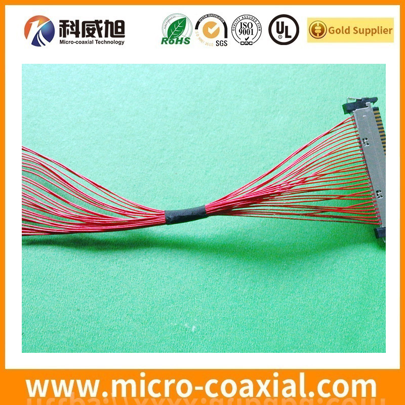 Custom FISE20C01110097-RK Micro Coaxial LVDS cable I-PEX 20373 LVDS eDP cable manufacturing plant