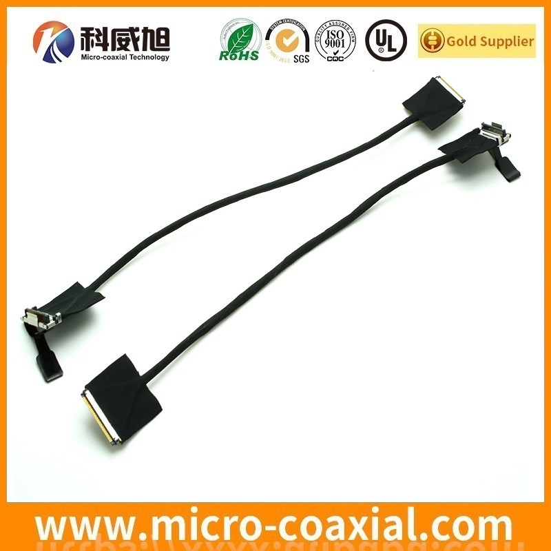 Custom HD1P040-CSH2-10000 Micro Coaxial LVDS cable I-PEX 20473-040T-10 LVDS eDP cable Provider