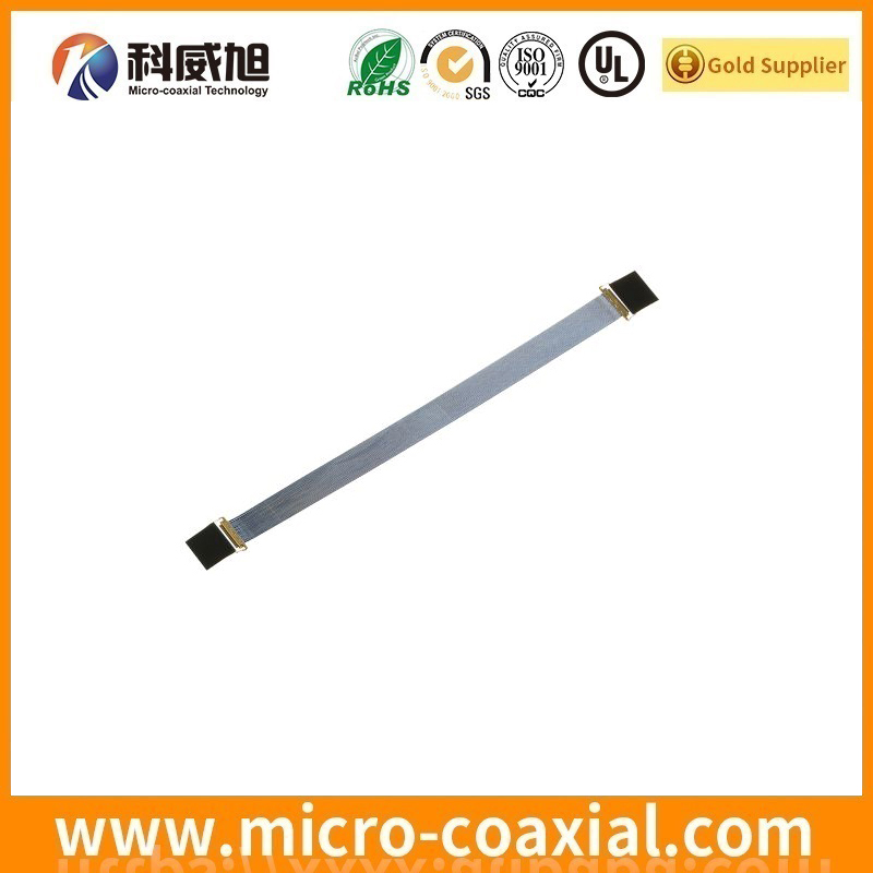 Custom I-PEX 1978 micro coax LVDS cable I-PEX 20347-325E-12R LVDS eDP cable Provider