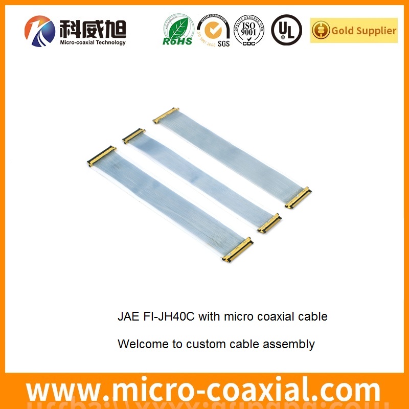 Custom I-PEX 20256-030T-00F Micro Coaxial LVDS cable I-PEX 20878 LVDS eDP cable provider