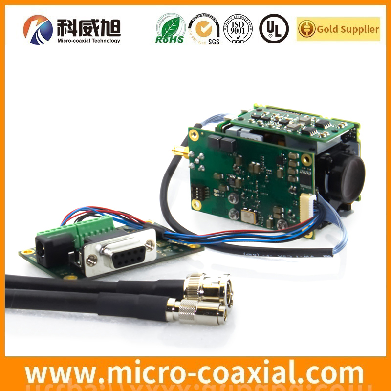 Custom I-PEX 20346-030T-32R MCX LVDS cable I-PEX 20523-030T LVDS eDP cable factory