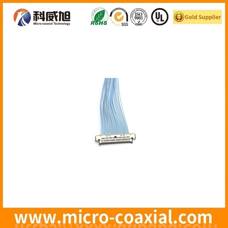 Custom I-PEX 20347-315E-12R fine pitch connector LVDS cable I-PEX 20497-040T-30 LVDS eDP cable Factory
