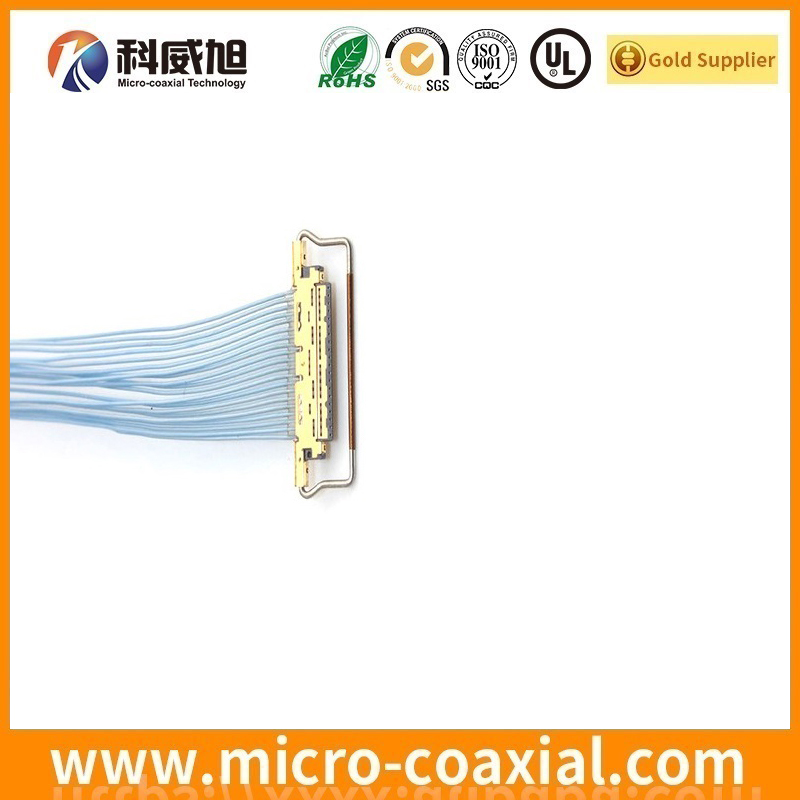Custom I-PEX 20498-026E-41 ultra fine LVDS cable I-PEX 3488-0301 LVDS eDP cable Factory