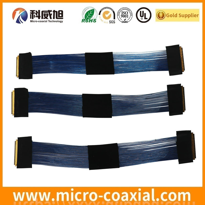 Custom I-PEX 20503-044T-01F fine pitch harness LVDS cable I-PEX 20380 LVDS eDP cable vendor