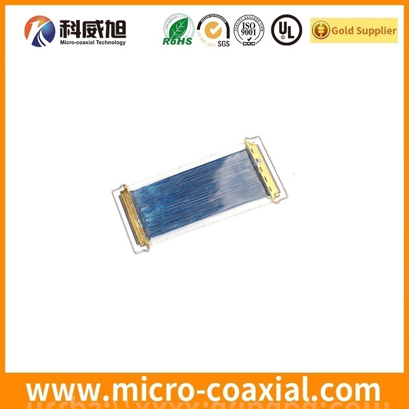 Custom I-PEX 20505-044E-011G Micro Coaxial LVDS cable I-PEX 20846-030T-01 LVDS eDP cable Supplier