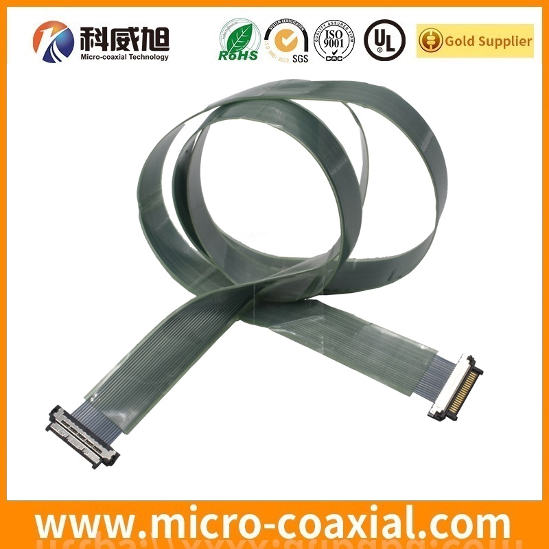 Custom I-PEX 2799-0501 Fine Micro Coax LVDS cable I-PEX 20849 LVDS eDP cable manufacturer