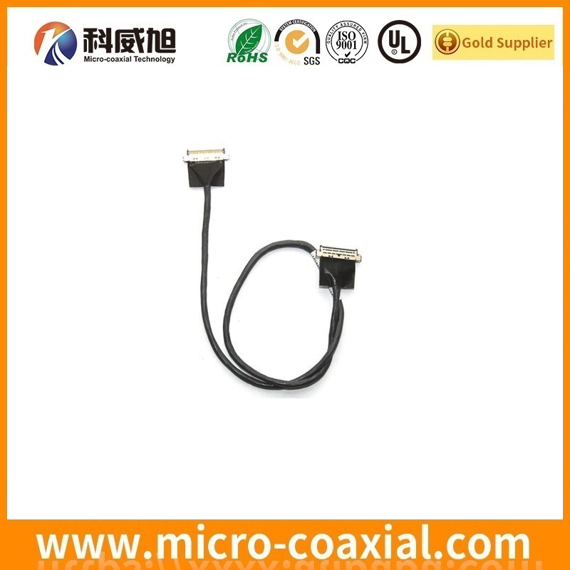 Custom I-PEX CABLINE-UA II micro wire LVDS cable I-PEX 20186 LVDS eDP cable manufacturer