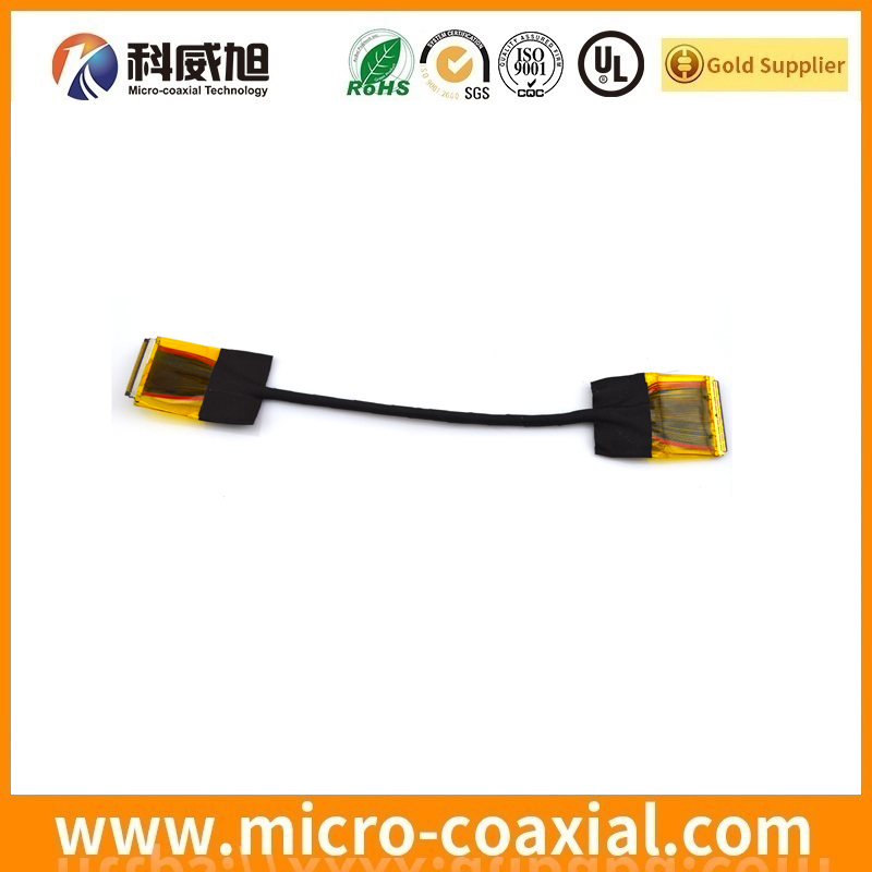 Custom I-PEX CABLINE V MCX LVDS cable I-PEX 20472-030T-20 LVDS eDP cable supplier