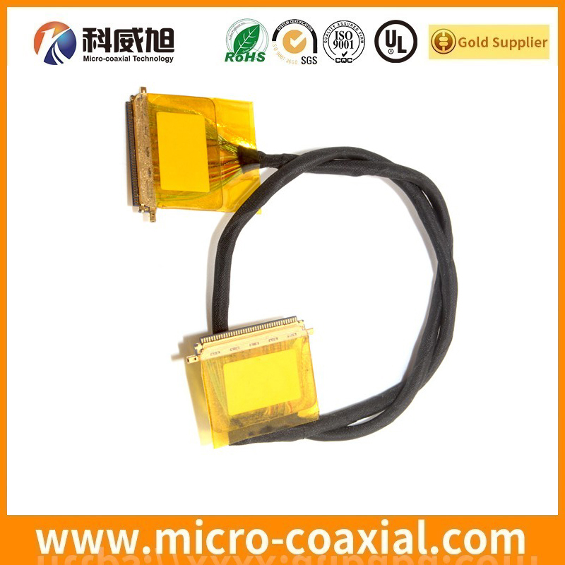 Custom I-PEX CABLINE-VS micro coaxial LVDS cable I-PEX 20143-030E-20F LVDS eDP cable Supplier