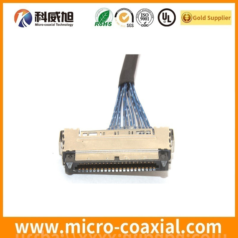 Custom MDF76A-30P-1C fine pitch connector LVDS cable I-PEX CABLINE V LVDS eDP cable provider