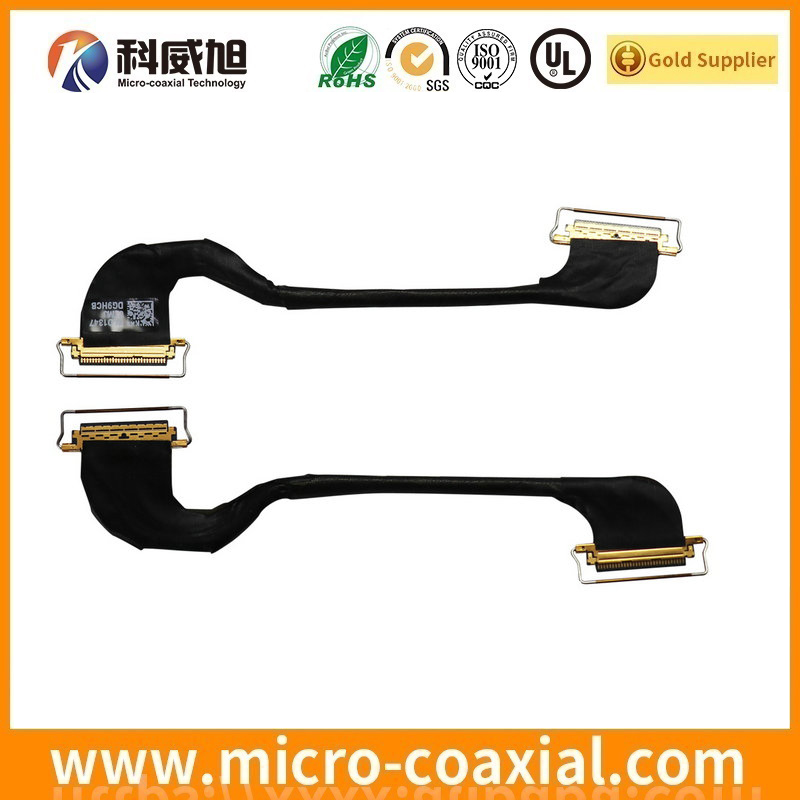 Custom SSL01-10L3-1000 Micro-Coax LVDS cable I-PEX 20143-030E-20F LVDS eDP cable Supplier